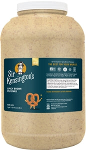 Sir Kensington's Spicy Brown Mustard Bulk-1 Gallon-4/Case