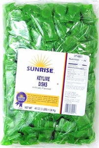Sunrise Confections Candy Key Lime-3 lb.-8/Case