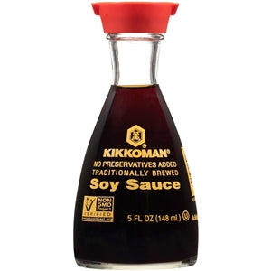 Kikkoman Dispenser Soy Sauce Bulk-148 Milliliter-12/Case