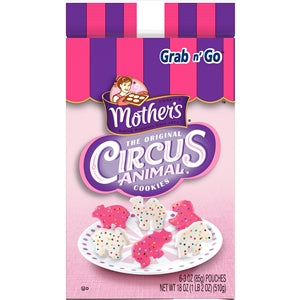 Mother's Cookies Circus Animals 3-3 oz.-6/Box-6/Case