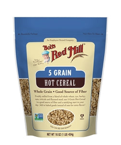 Bob's Red Mill Natural Foods Inc Cereal 5 Grain Rolled-16 oz.-4/Case