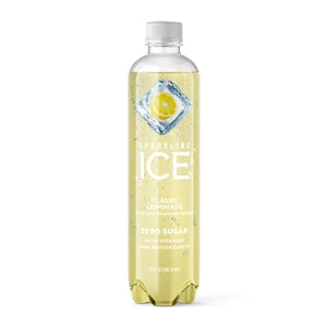 Sparkling Ice Lemonade Flavored Sparkling Water-17 fl oz.-12/Case
