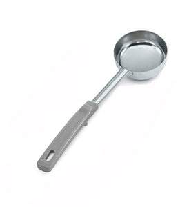 Vollrath 4 oz. Solid Stainless Steel Spoodle With Gray Handle-1 Each