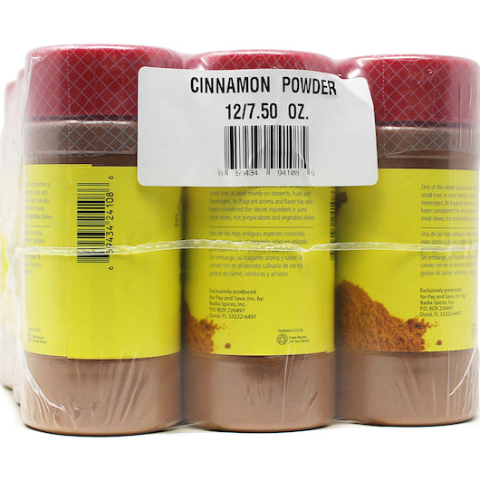 Lowes Cinnamon Powder-7.5 oz.-12/Case