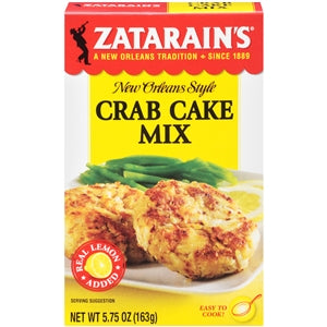 Zatarains Crab Cake Mix-5.75 oz.-12/Case
