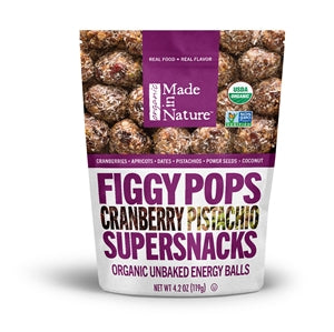 Made In Nature Cranberry Pistachio Figgy Pops-4.2 oz.-6/Case