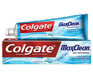 Colgate Max Fresh With Whitening Cool Mint Toothpaste-1 oz.-24/Case