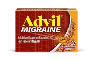 Advil Migraine Migraine-20 Each-6/Box-12/Case