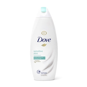 Dove Sensitive Skin Body Wash-20 fl oz.-4/Case