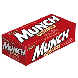 Munch Nut Nut Bar Singles-1.42 oz.-36/Box-10/Case