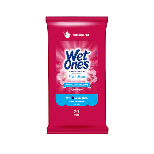 Wet Ones Fresh Scent-20 Count-10/Case