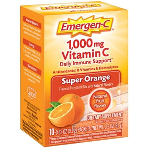 Emergen-C Super Orange-10 Each-3/Box-12/Case