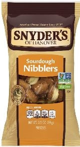 Snyder's Of Hanover Kosher-Regular-Nibbler Pretzel-3.5 oz.-8/Case