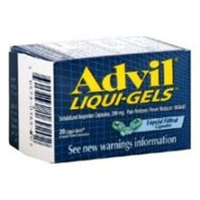 Advil Liquid Gels-20 Each-6/Box-12/Case MPN# F00573016920V – Round Eye ...