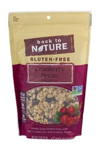 Back To Nature Gluten Free Cranberry Pecan Granola-11 oz.-6/Case