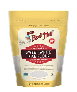 Bob's Red Mill Natural Foods Inc Rice Flour Sweet White-24 oz.-4/Case