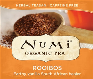 Numi Organic Tea Rooibos Herbal Tea-100 Count-1/Case