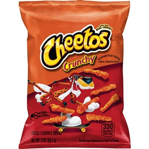 Cheetos Crunchy Cheese Flavored Snack-2 oz.-64/Case