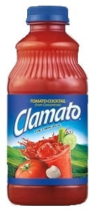 Clamato Plastic Juice-32 fl oz.s-12/Case
