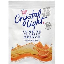 Kraft Crystal Light Sunrise Orange Powder Beverage Mix-2.2 oz.-12/Case