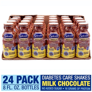 Splenda Shake Milk Chocolate-8 fl oz.-6/Box-4/Case