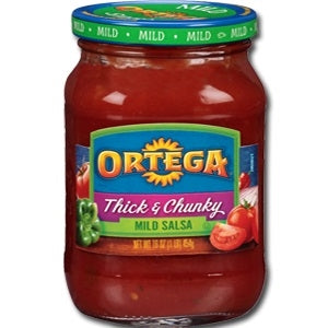 Ortega Thick & Chunky Mild Salsa-1 Gallon-4/Case