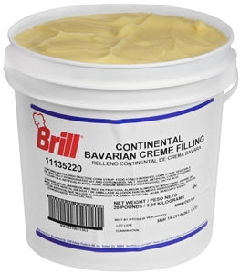 Brill Filling Continental Bavarian Cream-20 lb.