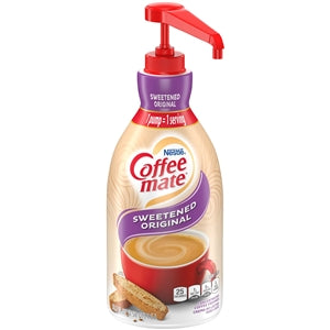 Coffee-Mate Sweetened Original Pump Concentrate Liquid Creamer-50.72 fl oz.-2/Case