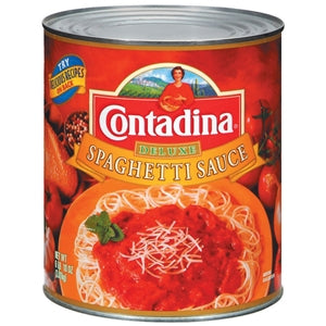 Contadina Deluxe Spaghetti Sauce-106 oz.-6/Case