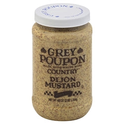 Grey Poupon Country Dijon Mustard Bulk-3 lb.-6/Case