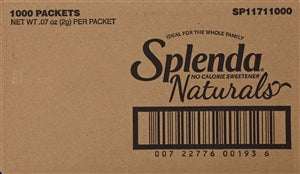 Splenda Naturals Stevia-1000 Count-1/Case