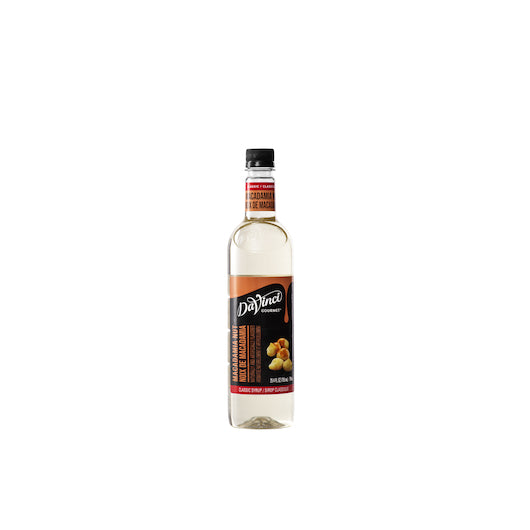 Davinci Gourmet Gourmet Macadamia Syrup-750 Milliliter-4/Case
