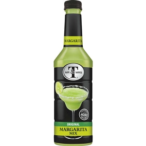 Mr & Mrs T's Original Margarita Cocktail Mixer-1 Liter-6/Case
