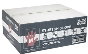 Valugards Stretch Poly Medium Glove-100 Each-100/Box-10/Case