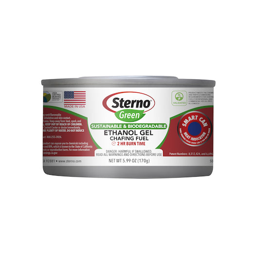 Sterno Two Hour Green Ethanol Gel Chafing Fuel-5.99 fl oz.-72/Case