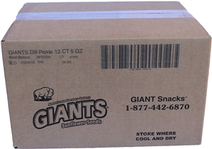 Giant Snack Giants Dill Seeds-5 oz.-12/Case
