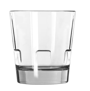 Libbey Optiva-R- 12 oz. Stackable Double Old Fashioned Glass-12 Each-1/Case