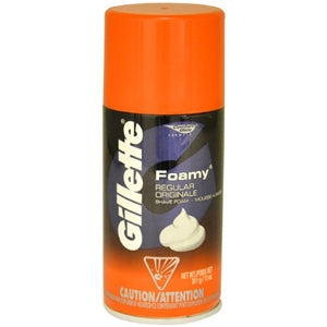Gillette Shaving Cream Foamy Regular-11 oz.-6/Box-2/Case