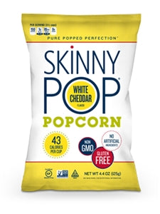 Skinnypop Popcorn Ultra Lite White Cheddar-4.4 oz.-12/Case
