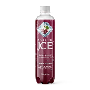 Sparkling Ice Black Cherry Flavored Sparkling Water-17 fl oz.-12/Case