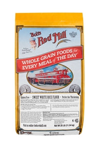 Bob's Red Mill Natural Foods Inc Rice Flour Sweet White-25 lb.