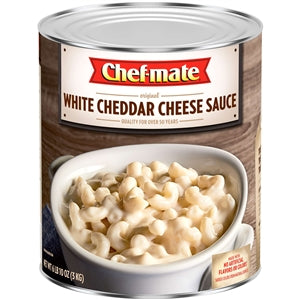 Chef-Mate White Cheddar Cheese Cooking Sauce-106 oz.-6/Case