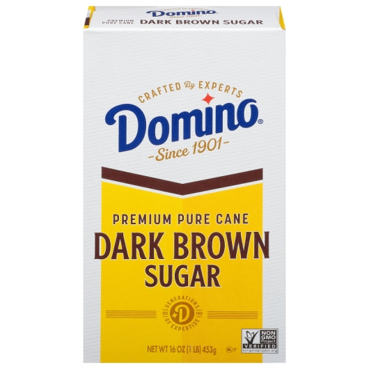 Domino Sugar & Sugar-Dark Brown Sugar Packets-1 lb.-24/Case