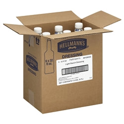 Hellmann's Classics Light Ranch Salad Bar Dressing Bottle-32 oz.-6/Case