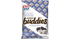 Chex Mix Muddy Buddies Cookies And Cream Snack Mix-4.25 oz.-7/Case