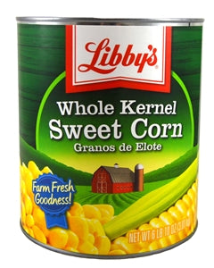 Libby's Libby Corn Whole Kernal Low Sodium-106 oz.-6/Case