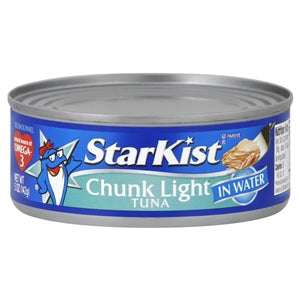 Starkist Chunk Light Tuna In Water 5 oz. Can-5 oz.-48/Case