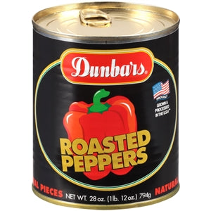 Dunbar Pepper Fire Roasted Red-1 Each-12/Case