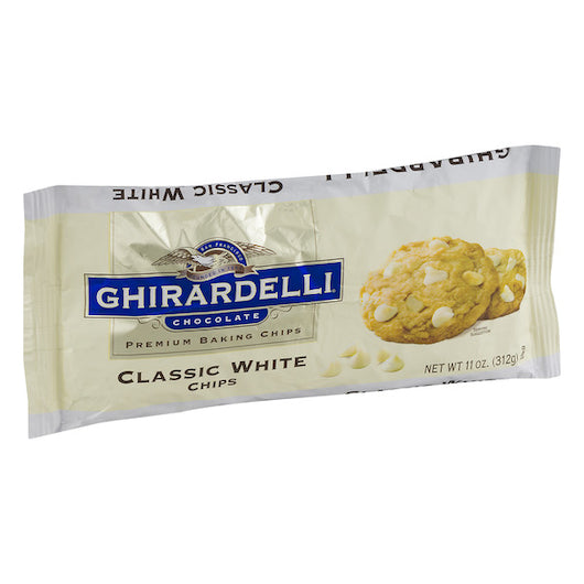Ghirardelli Classic White Chips-11 oz.-12/Case