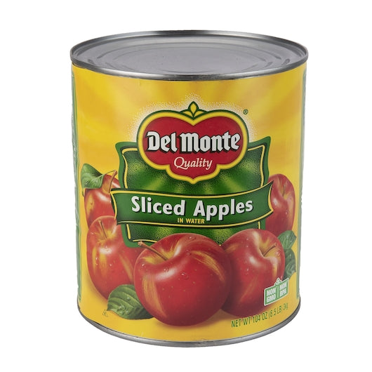 Del Monte Sliced Apples In Water-104 oz.-6/Case